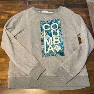 Grey Small columbia crewneck